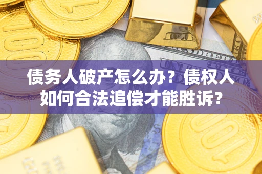 北京债务人破产怎么办？债权人如何合法追偿才能胜诉？