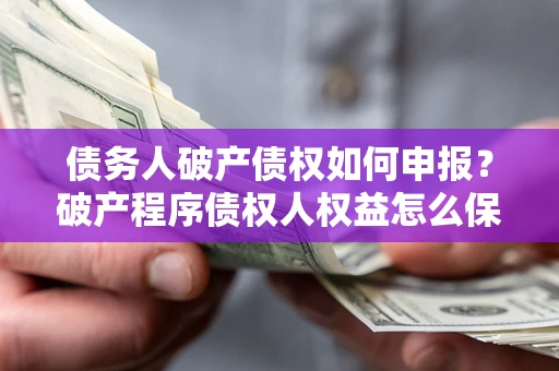 北京债务人破产债权如何申报？破产程序债权人权益怎么保障？