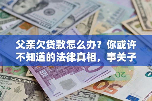 北京父亲欠贷款怎么办？你或许不知道的法律真相，事关子女未来