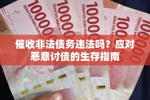 北京催收非法债务违法吗？应对恶意讨债的生存指南