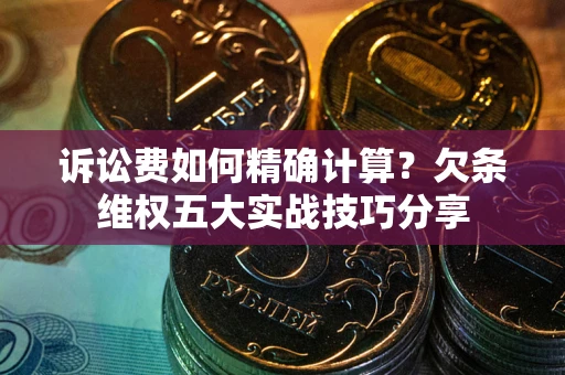 北京诉讼费如何精确计算？欠条维权五大实战技巧分享