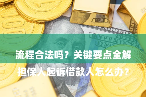 北京

担保人起诉借款人怎么办？流程合法吗？关键要点全解析